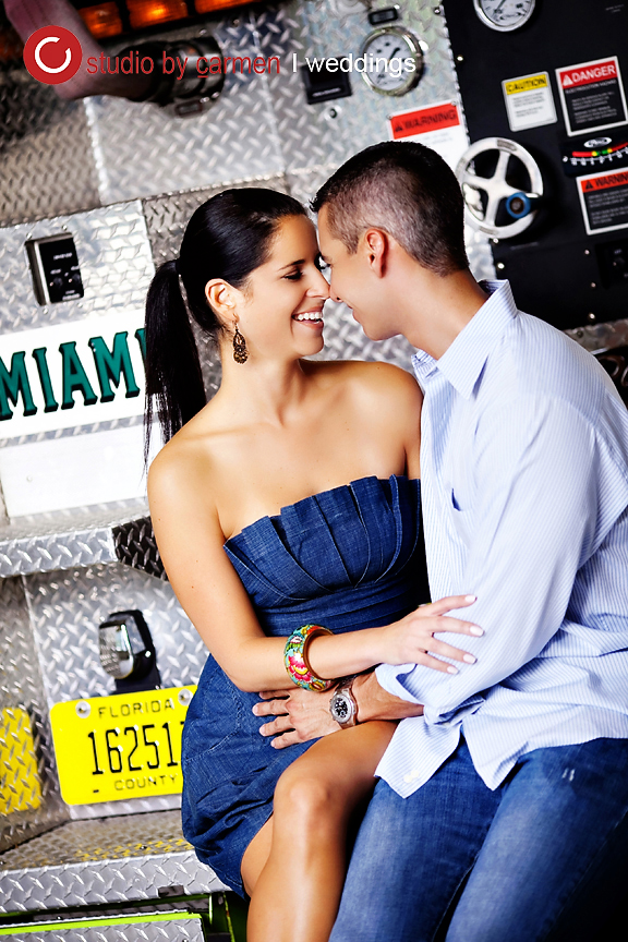 Fisher Island Engagement 