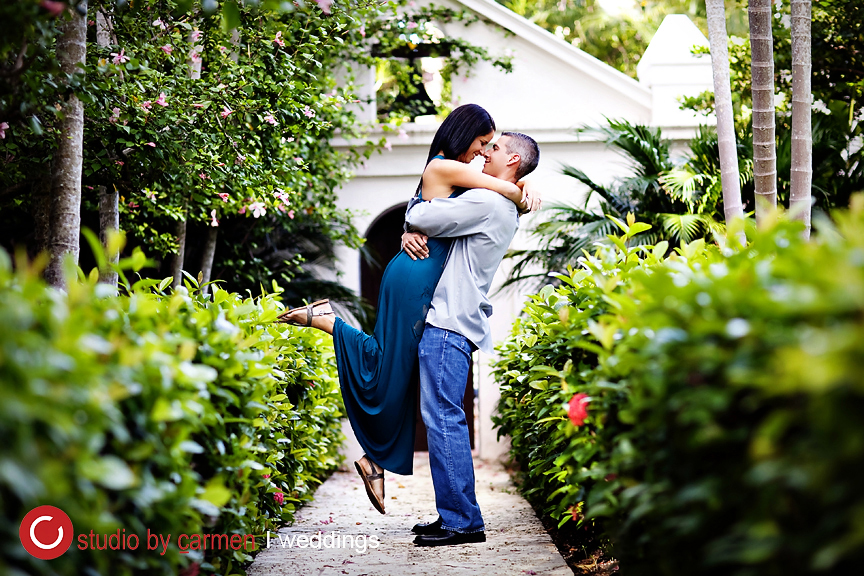 Fisher Island Engagement 